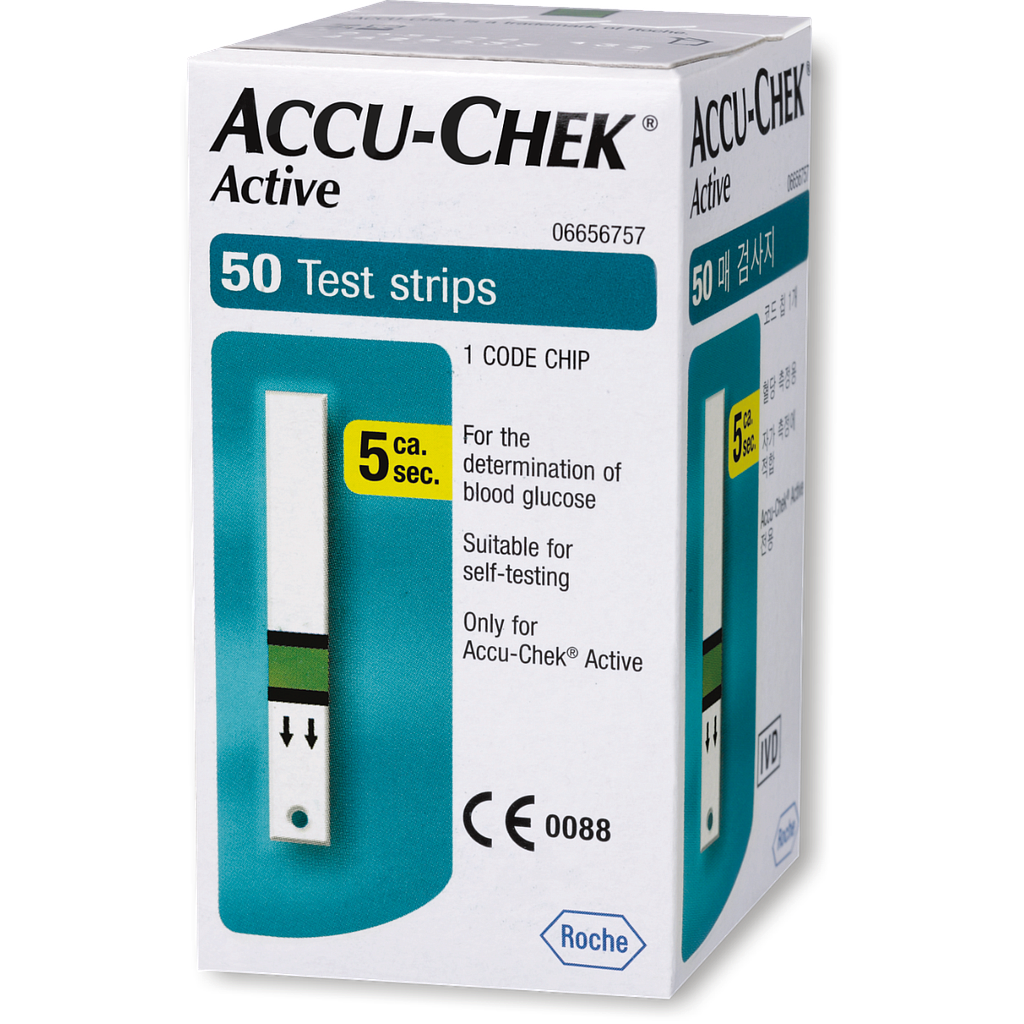 Accu-Chek Active Test Strips (Box of 50)