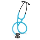 Littmann Cardiology IV: Smoke Finish Chest-Piece with Turquoise Tubing 6171