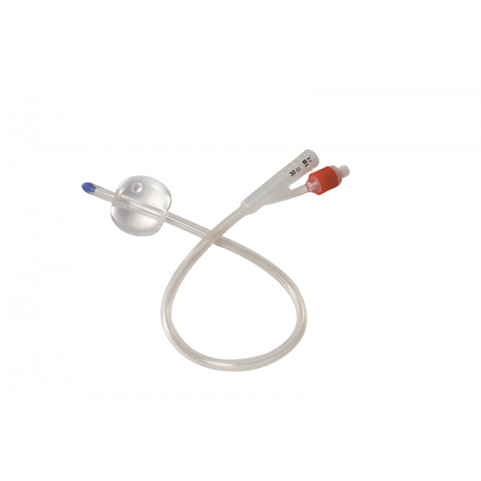 Romsons Silko Cath FG 10,Silicon Folis Catheter-3ML, Box of 10