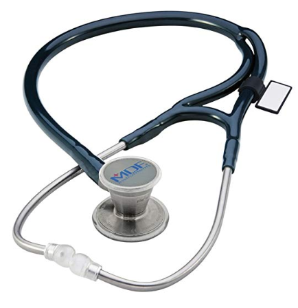 [MDF_STETH_MDF797DDT11] MDF ProCardial Core Cardiology Titanium Stethoscope- Black (Noir Noir) (MDF797DDT11)