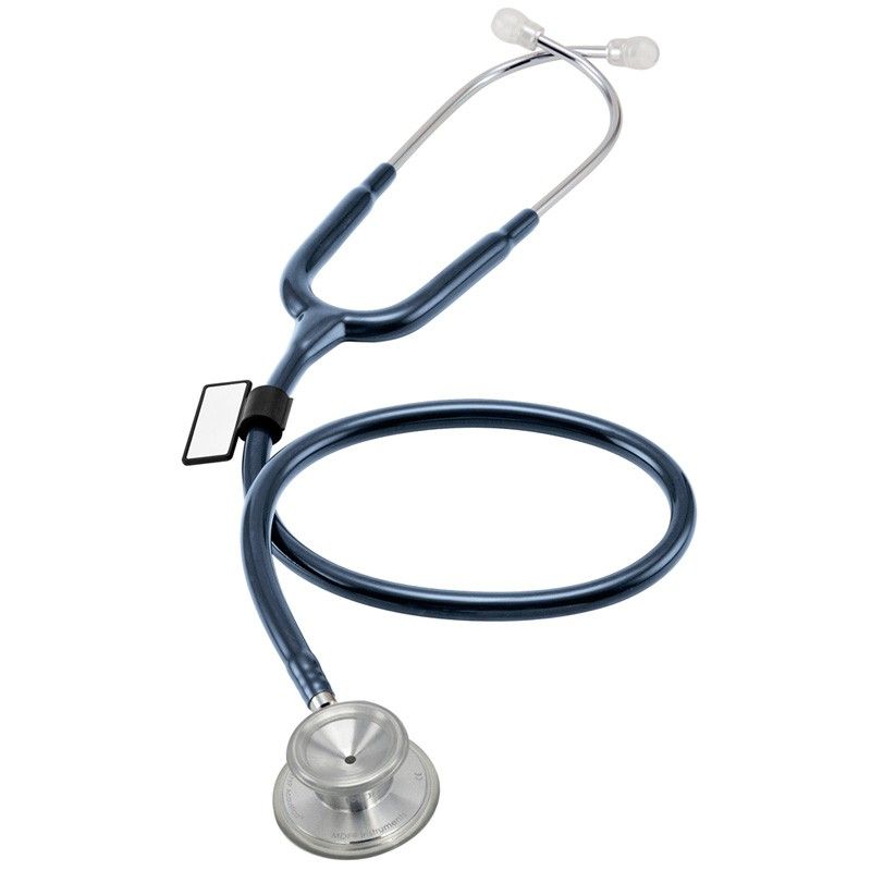 MDF Acoustica Lightweight Dual Head Stethoscope- Navy Blue (MDF747XP04)