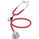 MDF Acoustica Lightweight Dual Head Stethoscope- Raspberry (MDF747XP23)