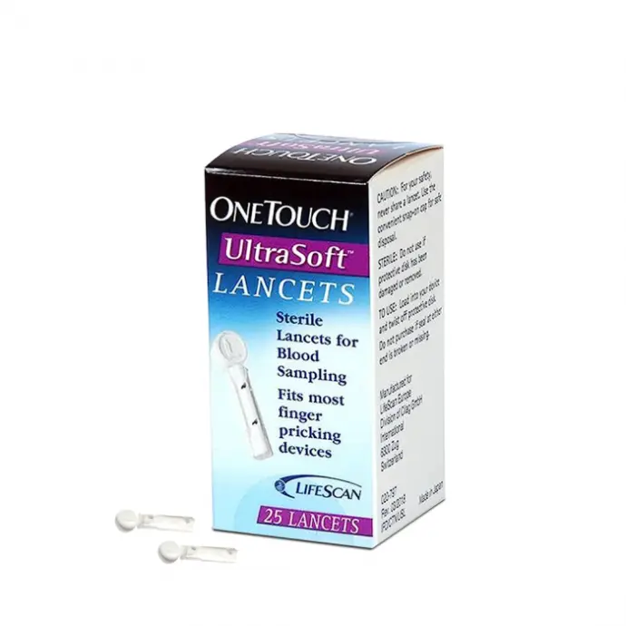 EC OneTouch UltraSoft Lancets (Box of 25)