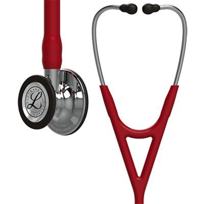 [LITT_6170] Littmann Stethoscope Cardiology IV: Mirror-Finish Chest-Piece  Burgundy Tubing, 27 Inch, 6170