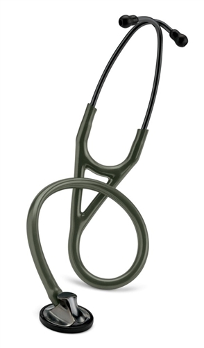 [LITT_2182] Littmann Master Cardiology: Smoke-Finish Chestpiece, Dark- Olive-Green Tube 2182