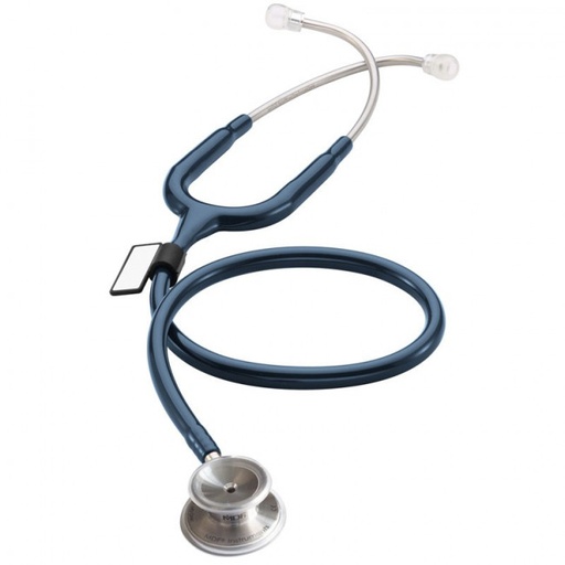 [MDF_STETH_MDF77704] MDF MD One Stainless Steel Dual Head Stethoscope- Navy Blue (Abyss) (MDF77704)